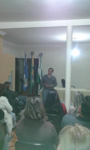 O discurso do vice-prefeito, Neguinho